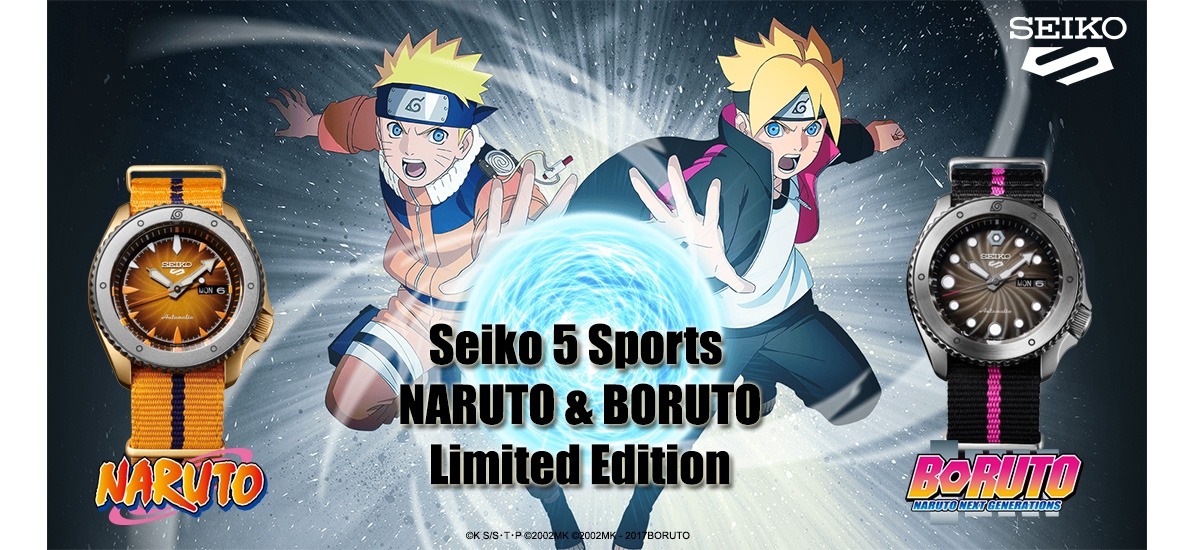 Seiko 5 Sports Meets Naruto Boruto Press Release Image Gallery Seiko